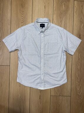 NWOT - JACHS New York Blue Casual Button Down Shirt Classic Design